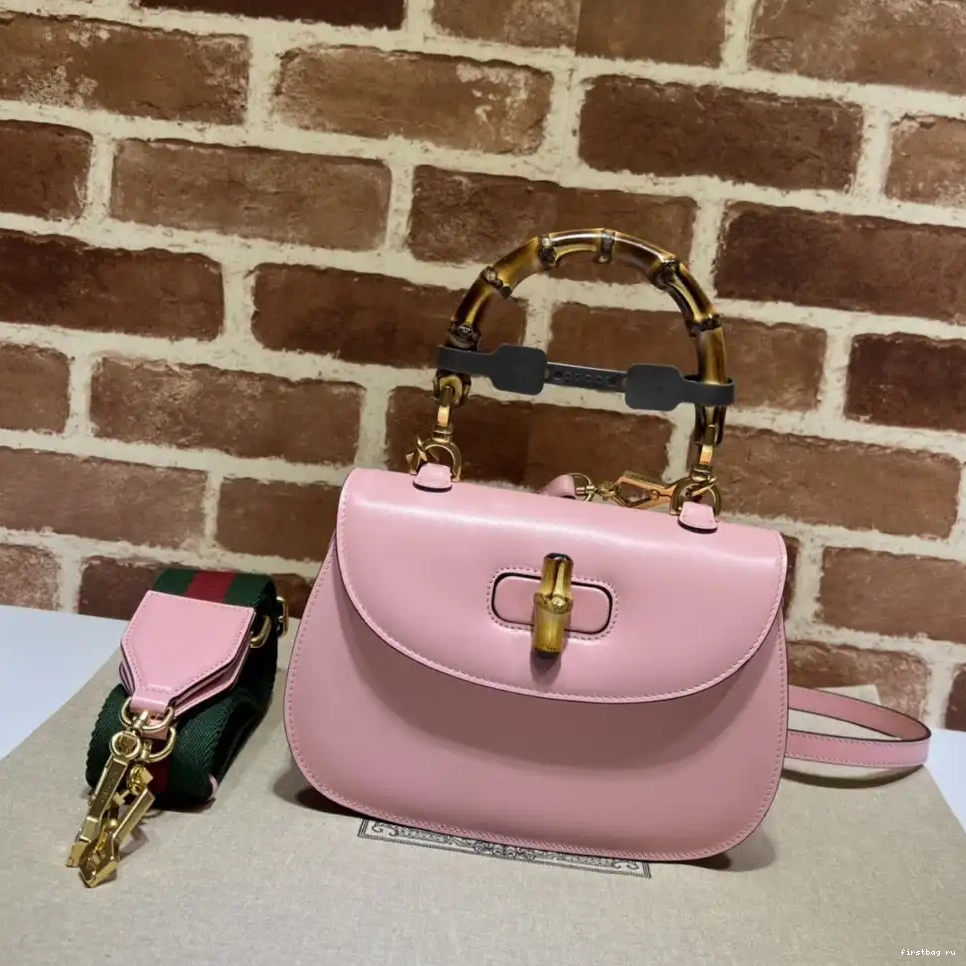 Firstbag ru with top handle Gucci Small bag Bamboo 0520